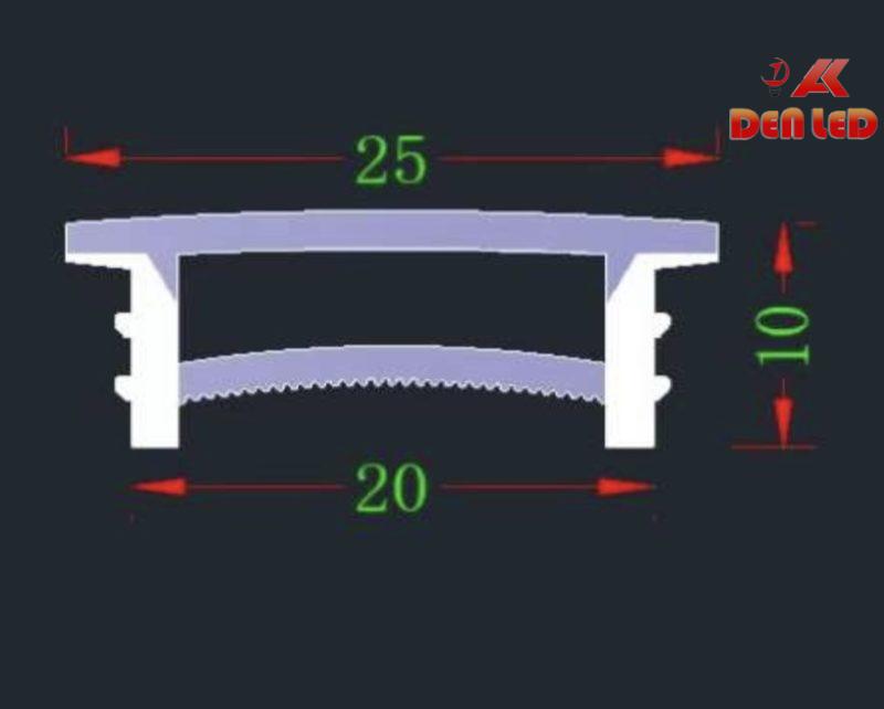 Silicon dẻo âm trần 20*10