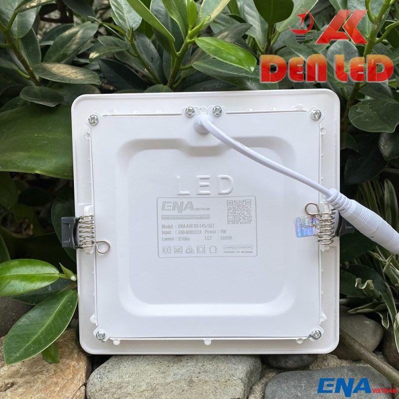 Đèn LED âm trần vuông 9W mẫu AVF